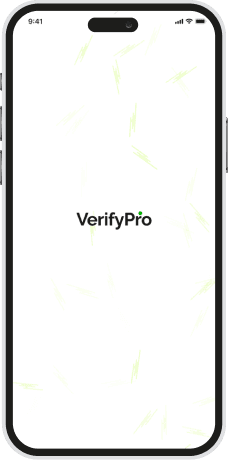 VerifyPro Main Screen