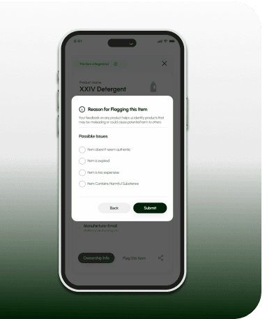 VerifyPro App Report Interface
